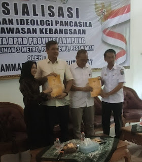 Anggota DPRD Lampung Tondi Muammar Gaddafi Nasution Gelar Sosper